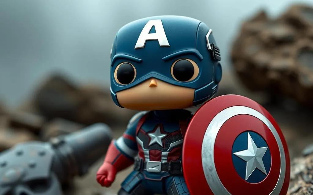 Colección Funko Pop de Funko Pop de Capitán América